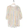 Vitamin A ® Costa Cover-up Shirtdress In Retro Stripe