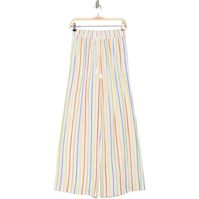 Vitamin A ® Costa Organic Cotton Cover-up Pants In Retro Stripe