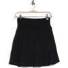 Vitamin A ® Costa Organic Cotton Smocked Cover-up Miniskirt In Black