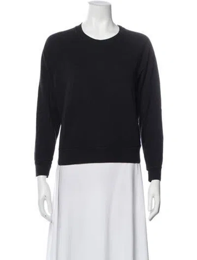 Pre-owned Vitamin A Crew Neck Sweater In Black