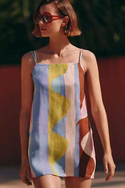 Vitamin A Delia Mini Dress In Multi