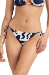 Vitamin A ® Elle Side Tie Swim Bottoms In Blue