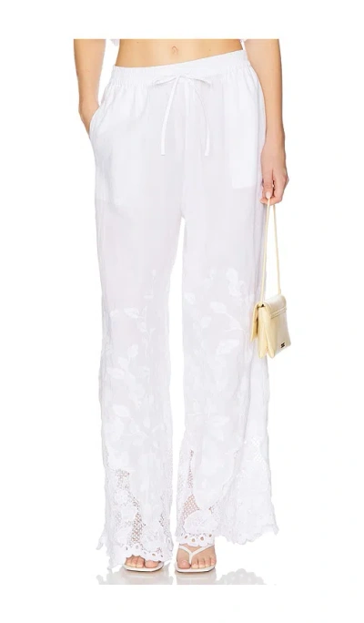Vitamin A Flora Pant In White