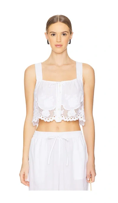 Vitamin A Flora Tank In White