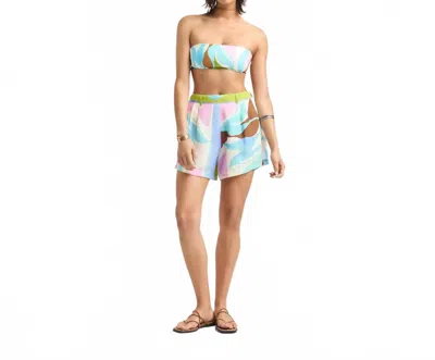 Vitamin A Getaway Short In Coast Colorblock In Multi