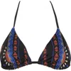 Vitamin A ® Gia Triangle Bikini Top In Multi