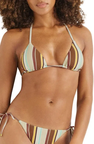 Vitamin A ® Gia Triangle Bikini Top In Animal Print