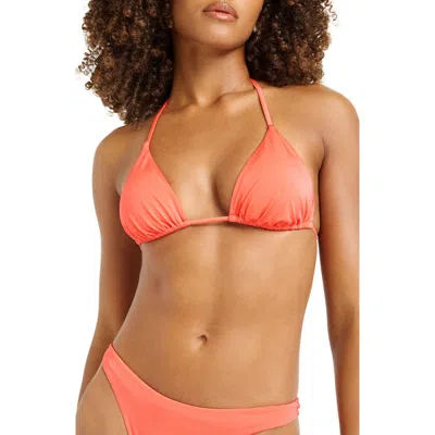 Vitamin A ® Gia Triangle Bikini Top In Pink