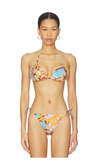 Vitamin A Gia Triangle Top In Blue
