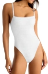 Vitamin A ® Jenna One-piece Swimsuit In White