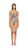 Vitamin A Jenna One Piece Swimsuit In Animal Print