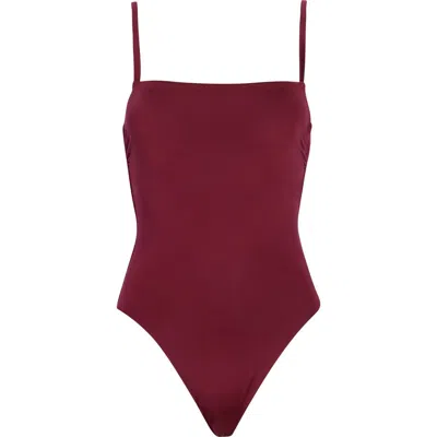 Vitamin A ® Jenna One-piece Swimsuit In Red