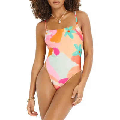Vitamin A ® Jenna Print One-piece Swimsuit In Multi