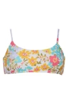 Vitamin A ® Kai Bralette Bikini Top In Wildflower