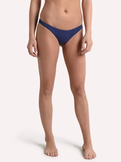 VITAMIN A LUCIANA FULL COVERAGE BOTTOM IN DEEP BLUE ECOLUX