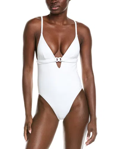 Vitamin A Luxe Link One-piece In White
