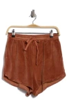 Vitamin A ® Mari Cover-up Shorts In Brown