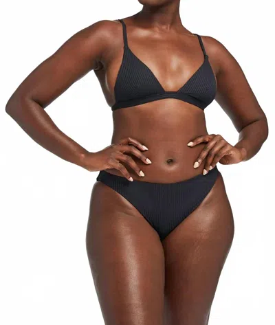 Vitamin A Midori Classic Bikini Bottom In Black