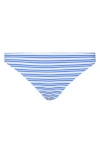 Vitamin A ® Midori Stripe Bikini Bottoms In Blue Stripe