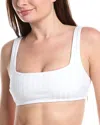 Vitamin A Mika Bralette In White