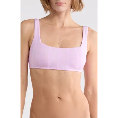 Vitamin A ® Mika Square Neck Swim Top In Pink