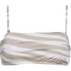 Vitamin A ® Mila Bandeau Bikini Top In Multi