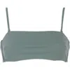 Vitamin A ® Mila Bandeau Bikini Top In Sea Green