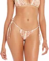 Shop Vitamin A Milana Bikini Bottom In Brown