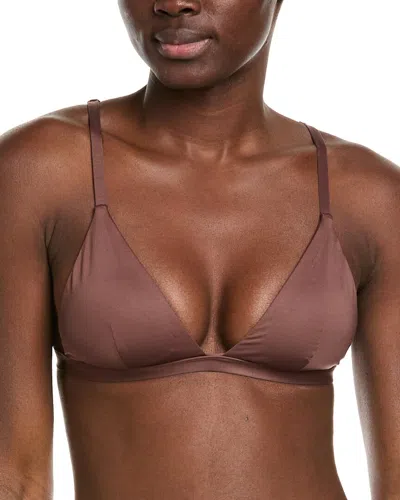 Vitamin A Moss Bikini Top In Brown