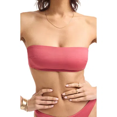 Vitamin A ® Nala Bandeau Bikini Top In Pink