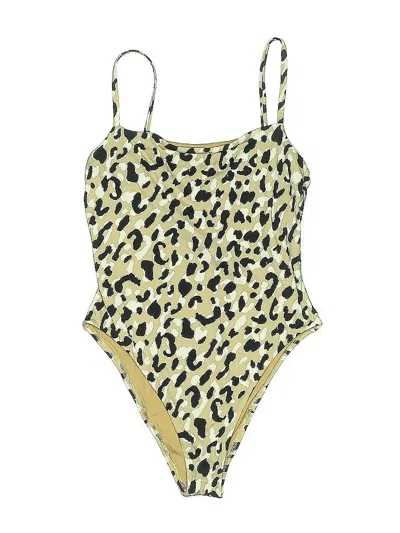 Pre-owned Vitamin A One Piece Swimsuit In Gold