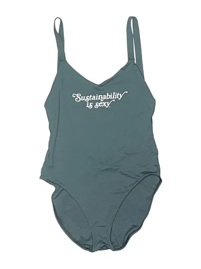 Pre-owned Vitamin A One Piece Swimsuit In Teal