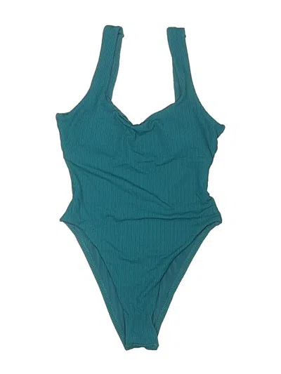 Pre-owned Vitamin A One Piece Swimsuit In Teal
