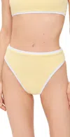 Vitamin A Pacific High Waist Bottoms Banana Cream