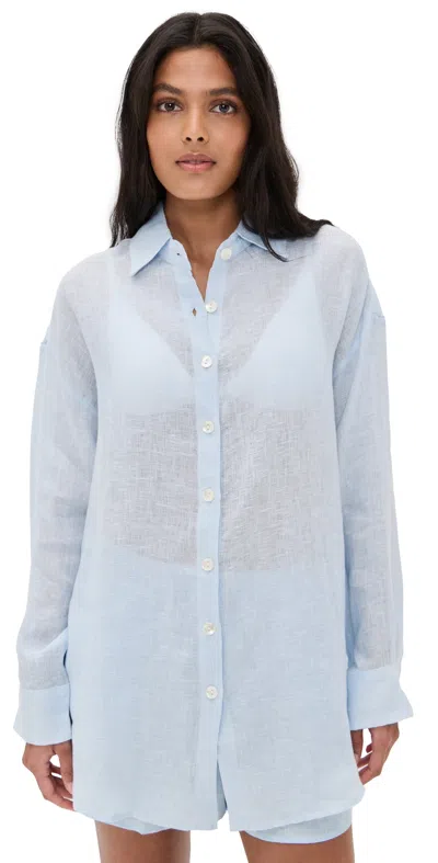 Vitamin A Playa Boyfriend Shirt Celeste