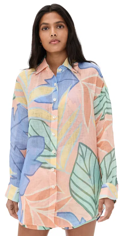 Vitamin A Playa Boyfriend Shirt Retro Jungle