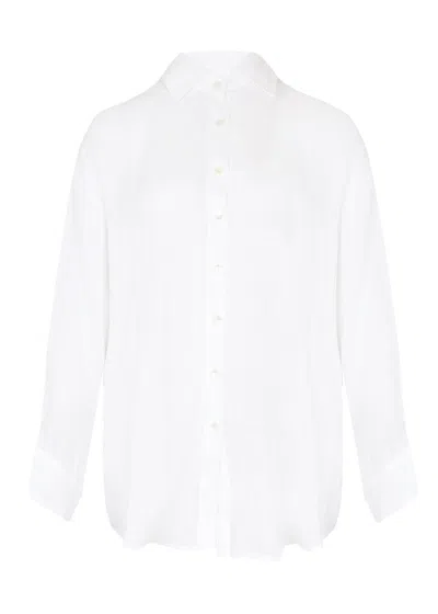 Vitamin A Playa Boyfriend Shirt White