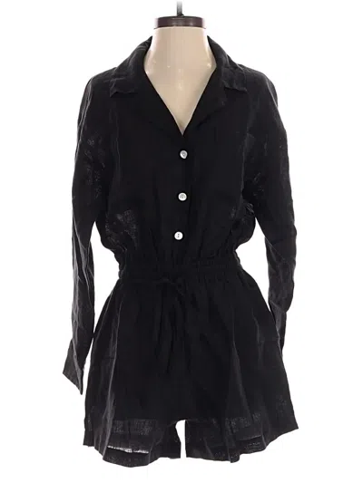 Pre-owned Vitamin A Romper In Black