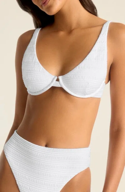 Vitamin A ® Rossi Underwire Bikini Top In White