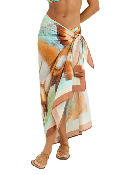 Vitamin A Samara Sarong In Multi