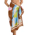 Vitamin A Samara Sarong In Brown