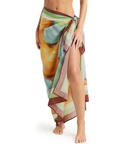 Vitamin A Samara Sarong In Multi
