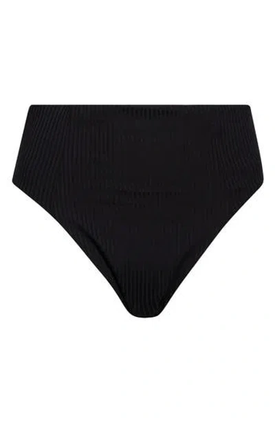 Vitamin A ® Sienna High Waist Bikini Bottoms In Black