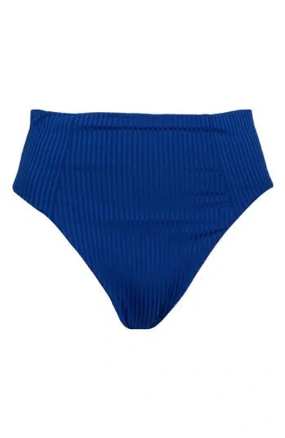 Vitamin A ® Sienna High Waist Bikini Bottoms In Blue