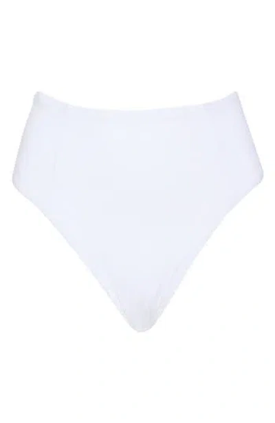 Vitamin A ® Sienna High Waist Bikini Bottoms In White