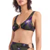 Vitamin A Skylar Bralette Top In Green
