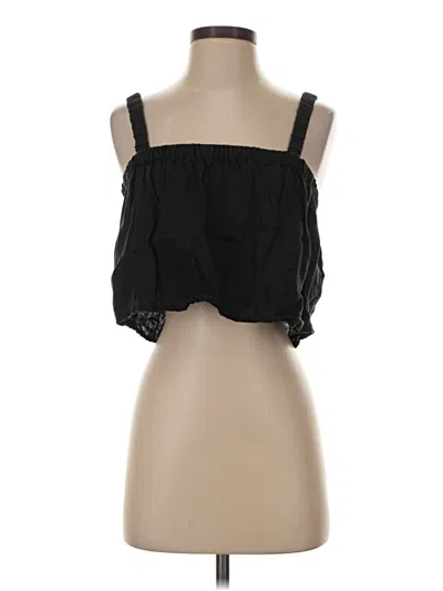 Pre-owned Vitamin A Sleeveless Blouse In Black