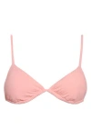 Vitamin A ® Sol Strappy Bikini Top In Animal Print