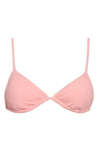 Vitamin A ® Sol Strappy Bikini Top In Pink