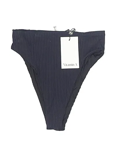 Pre-owned Vitamin A Swimsuit Bottoms In Blue